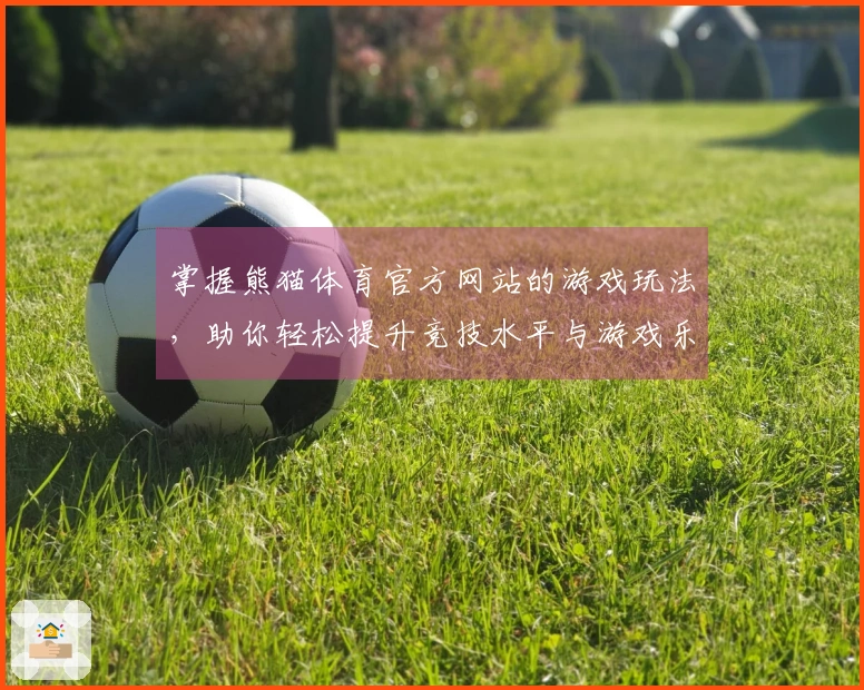 掌握熊猫体育官方网站的游戏玩法，助你轻松提升竞技水平与游戏乐趣